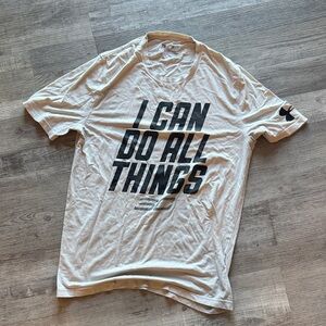 Under Armour White Motivational Men's Tee